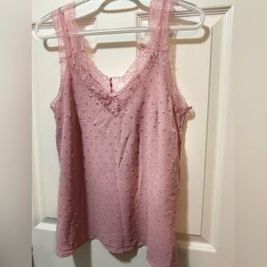 Womens V Neck Lace Strappy Tank Tops Casual Sleeveles Blouses